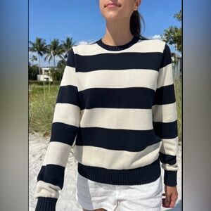 Brandy Melville Brianna Cotton Thick Stripe Sweater | s/m